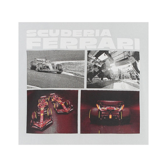 Scuderia Ferrari F1 T-Shirt Driver grau