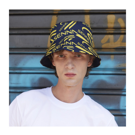 Ayrton Senna Collection 2026 Bucket Hat Helmet Reversible