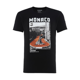 Ayrton Senna F1 2025 Herren T-Shirt Monaco Graphic