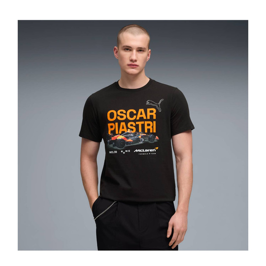 McLaren F1 2026 Oscar Piastri T-Shirt schwarz