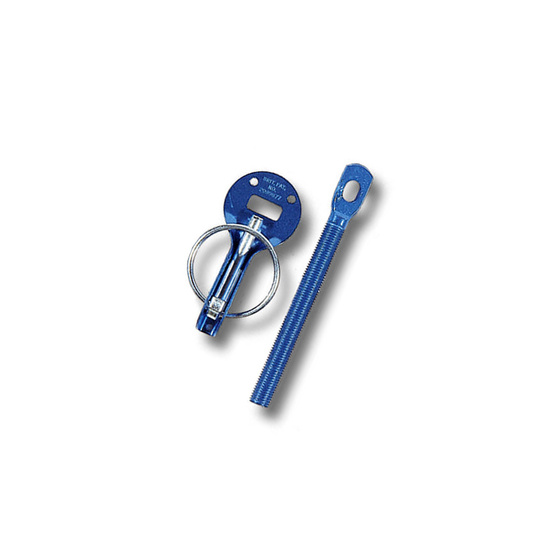 Sparco Haubenhalter blau
