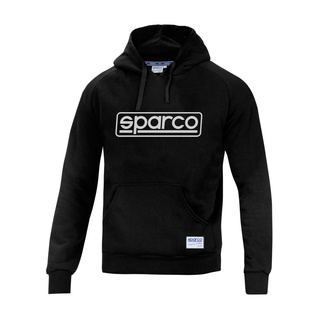 Sparco Herren Kapuzensweatjacke FRAME Schwarz
