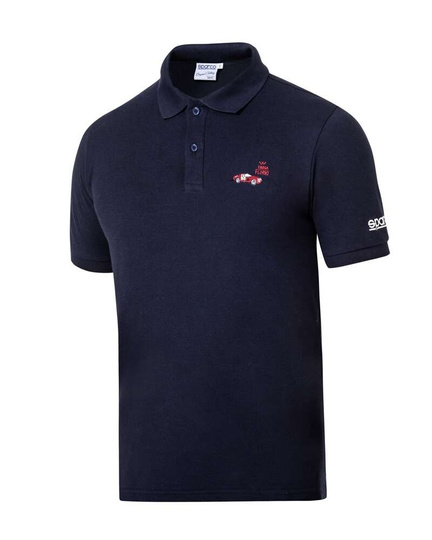 Sparco Poloshirt Targa Florio #P2 marineblau