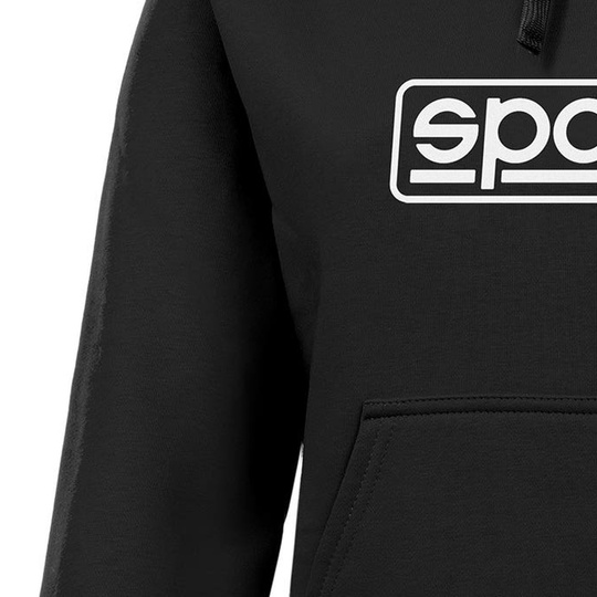 Sparco Damen Kapuzenpullover FRAME schwarz