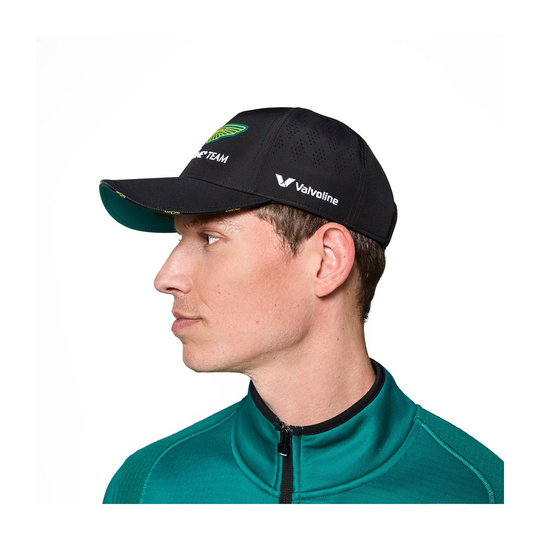 Aston Martin F1 2025 Herren Baseballkappe Team Schwarz