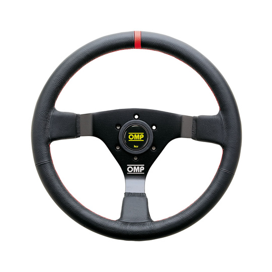 OMP Lenkrad WRC rot Leder