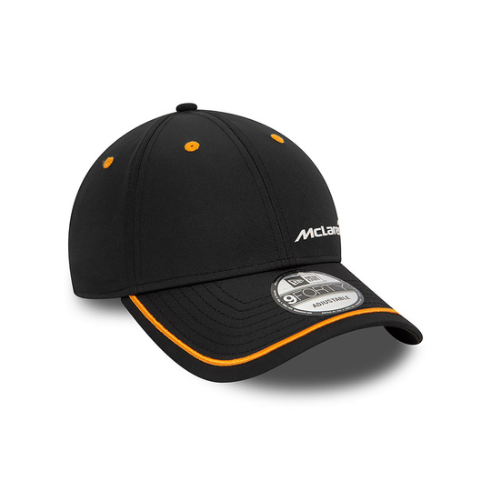McLaren F1 2024 Herren Baseballkappe Contrast Schwarz