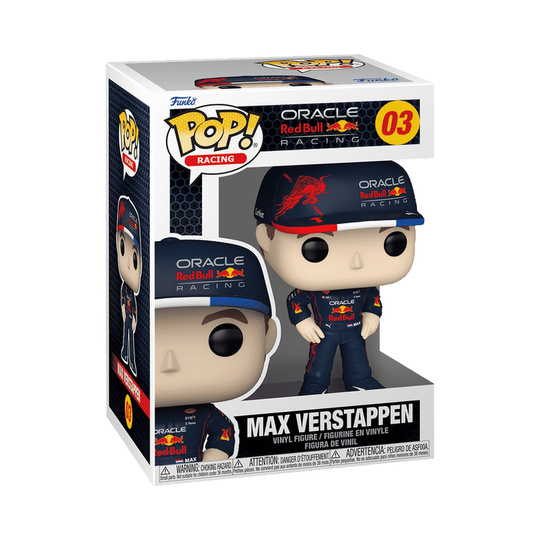 Red Bull Racing F1 Vinylfigur Max Verstappen Cap Funko POP!