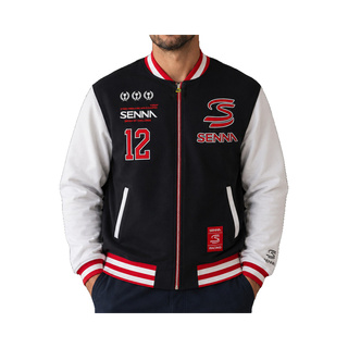 Ayrton Senna Collection 2026 Jacke AS 12 Varsity