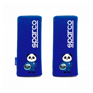 Sparco Gurtpolster Panda Mini blau