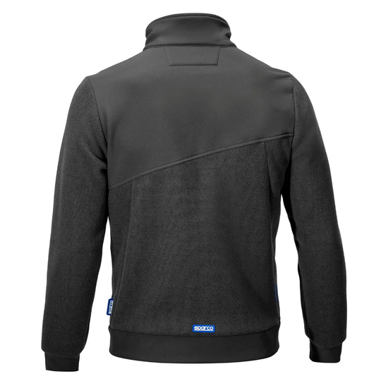 Sparco Sweatjacke Grit Fleece grau