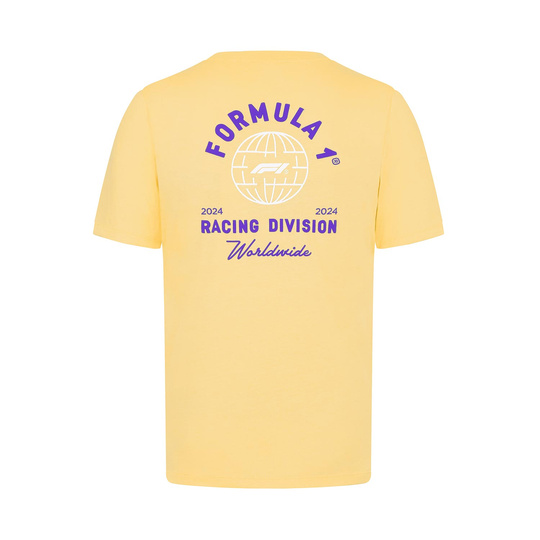 Formel 1 2024 Herren T-Shirt RDW Pale Banana
