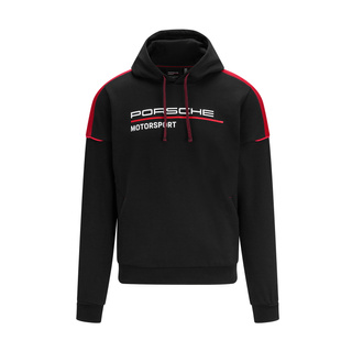 Porsche Motorsport Kapuzenpullover Logo schwarz