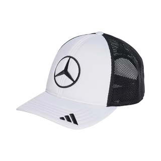 Mercedes AMG F1 2025 Herren Kappe Star Trucker Weiß