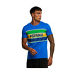Ayrton Senna F1 2025 Herren T-Shirt Hashtag Blau
