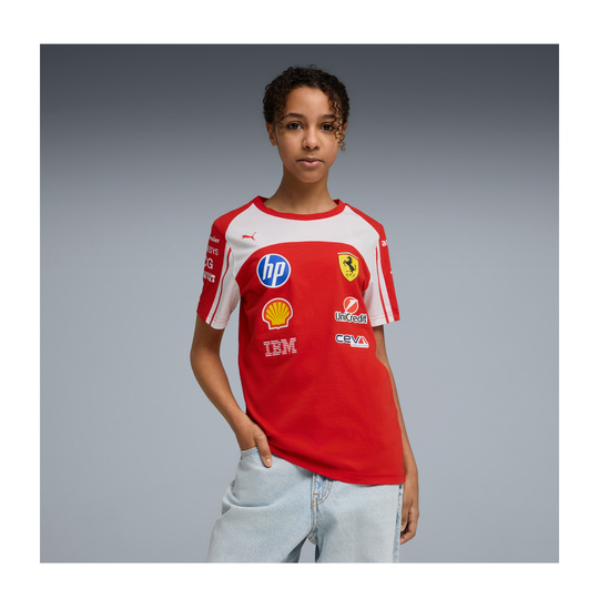 Scuderia Ferrari F1 2026 Kinder T-Shirt Team