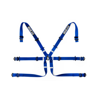 Sparco 6-Punkt-Gurt Formula H-7 blau (FIA)