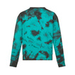 Mercedes AMG F1 2024 Herren Sweatshirt mit Rundhalsausschnitt Batikmuster