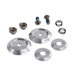 Bell Clips HANS/Hybrid silber