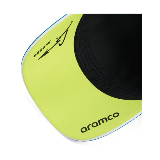 Aston Martin F1 2026 Fernando Alonso Team Cap limettengrün