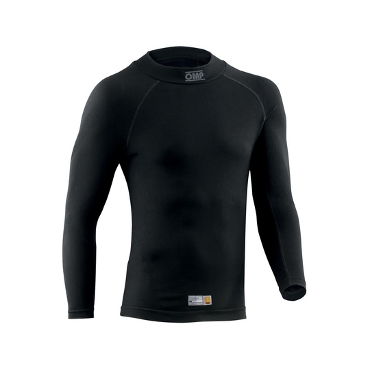 OMP Unterziehshirt mit Rollkragen Tecnica MY22 schwarz (FIA)