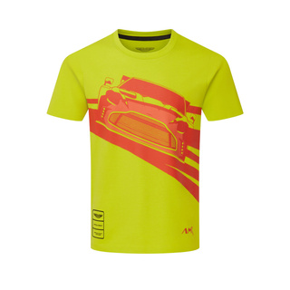 Aston Martin Racing 2026 Kinder T-Shirt AMR Graphic lime