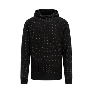 Herren Hoodie Polka Dot Schwarz Mercedes AMG F1