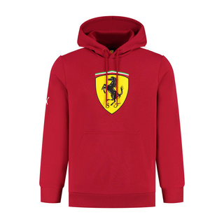 Ferrari F1 2025 Herren Shield Hoodie Rot