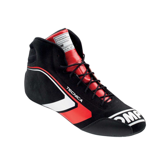OMP Schuhe Tecnica MY21 schwarz/rot (FIA)