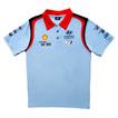 Hyundai Motorsport 2025 Herren Polohemd Team Blau