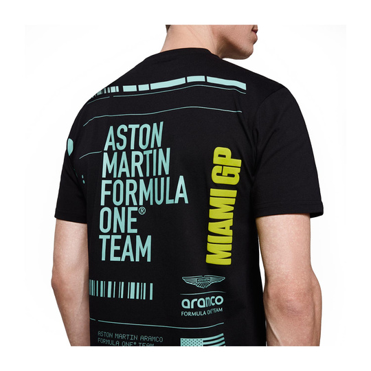 Aston Martin F1 2025 Herren T-Shirt GP Miami