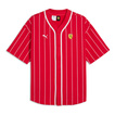 Scuderia Ferrari F1 2026 Herren Baseball-Shirt Retro Rot