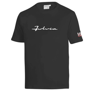 Sparco T-Shirt Lancia HF Fulvia Logo schwarz