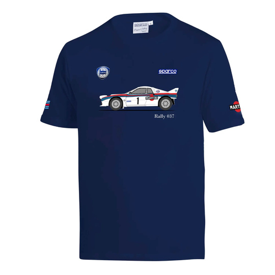 Sparco T-Shirt Lancia 037 Martini Racing