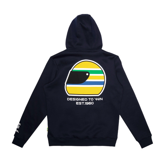 Ayrton Senna Collection 2026 Ayrton Senna Kapuzenjacke Helmet