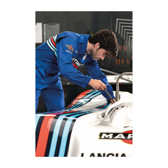 Sparco Mechanikeroverall MS-4 Martini Racing blau