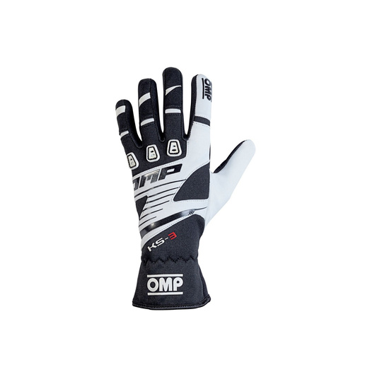 OMP Handschuhe KS-3 MY18 schwarz/weiß