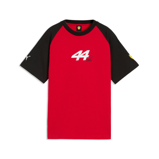 Scuderia Ferrari F1 2026 Lewis Hamilton T-Shirt Kinder Graphic rot
