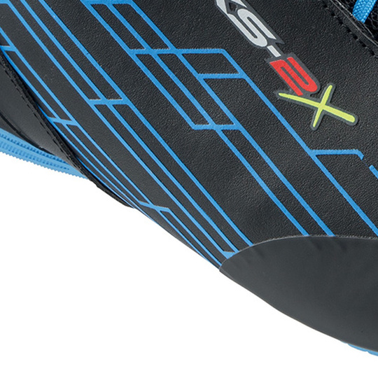 OMP Kinder-Schuhe KS-2X schwarz/blau (FIA)
