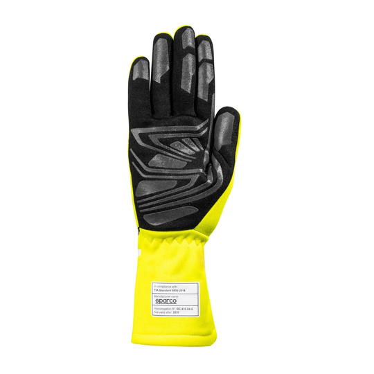 Sparco Handschuhe Land+ MY25 gelb (FIA)