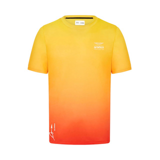 Aston Martin F1 2024 Herren T-Shirt Barcelona Graphic