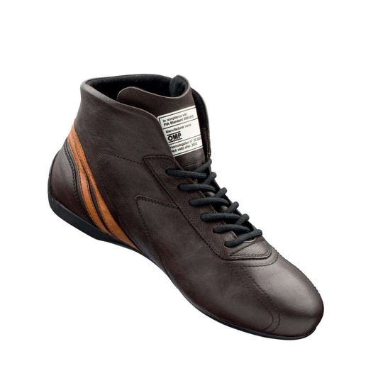 OMP Schuhe Carrera MY21 dunkelbraun (FIA)