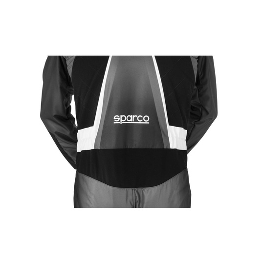 Sparco Kinder-Kartanzug Prime K schwarz/grau (FIA)