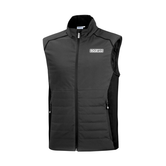 Sparco wasserabweisende Weste Wind MY22 grau