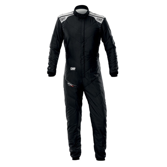 OMP Rennanzug ONE-S AIR Schwarz-Silber (FIA)