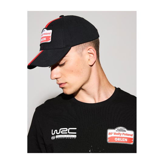Rally Poland Cap Stripe schwarz