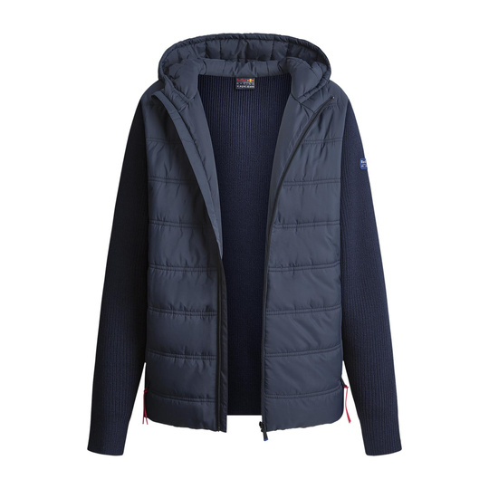 Red Bull Racing 2024 Herren Kapuzensweatjacke Hybrid Knit