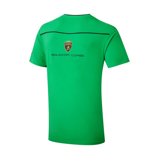Lamborghini 2024 Herren T-shirt Squadra Corse Grün