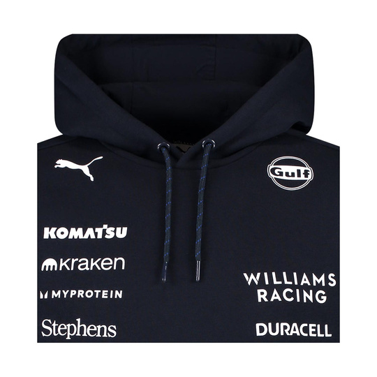 Williams Racing 2025 Herren Kapuzenpullover Team