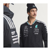 Mercedes AMG F1 2026 Langarmshirt Authentic Team schwarz